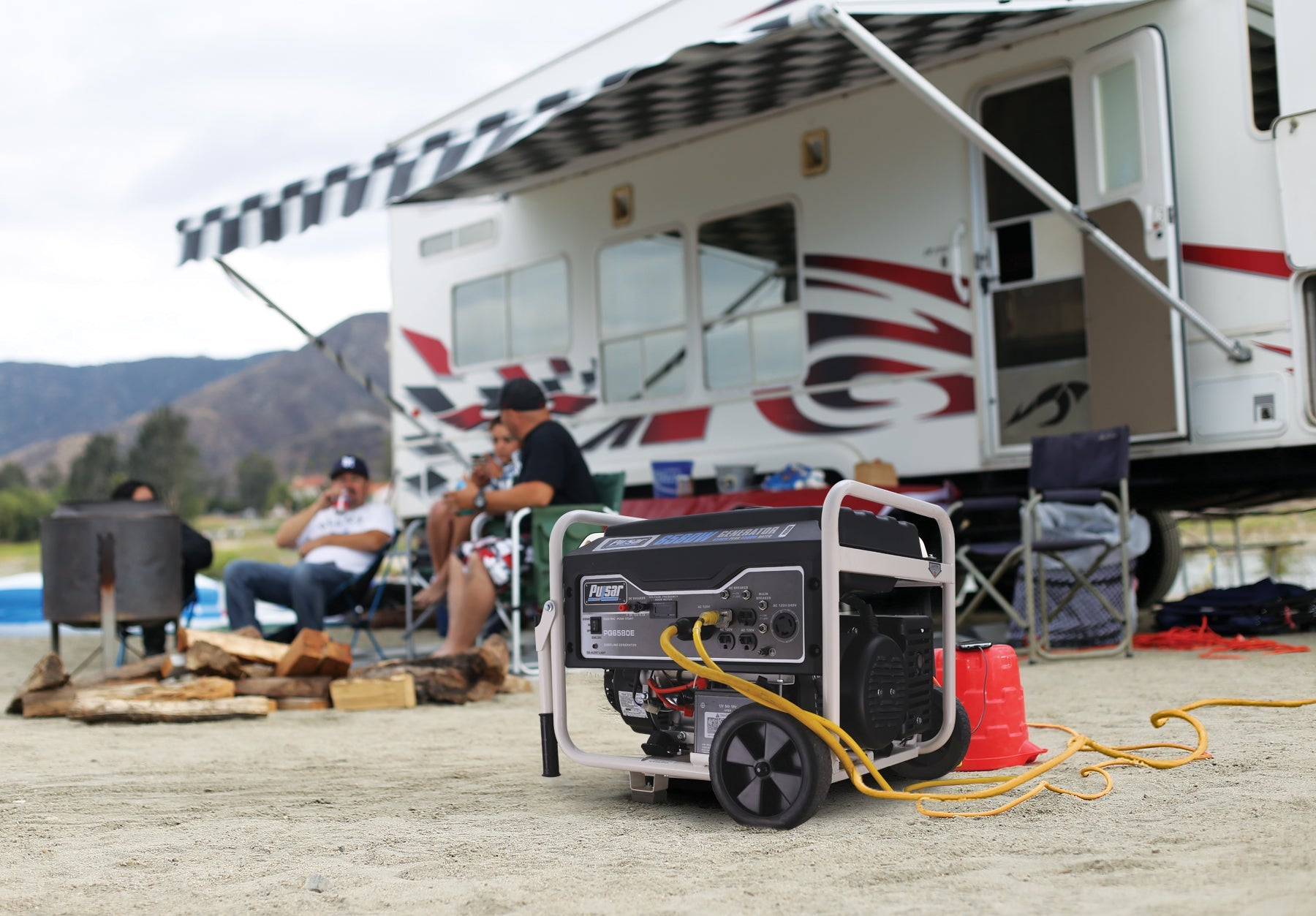 Pulsar 6580W Gas Powered Generator