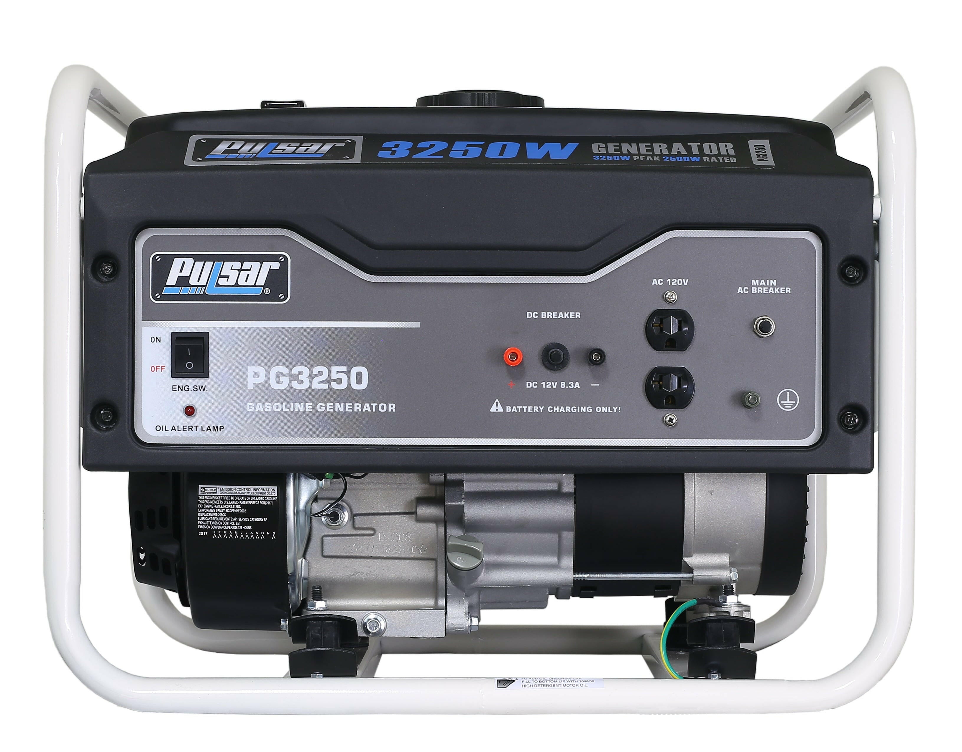 Pulsar 3250W Gas Powered Generator