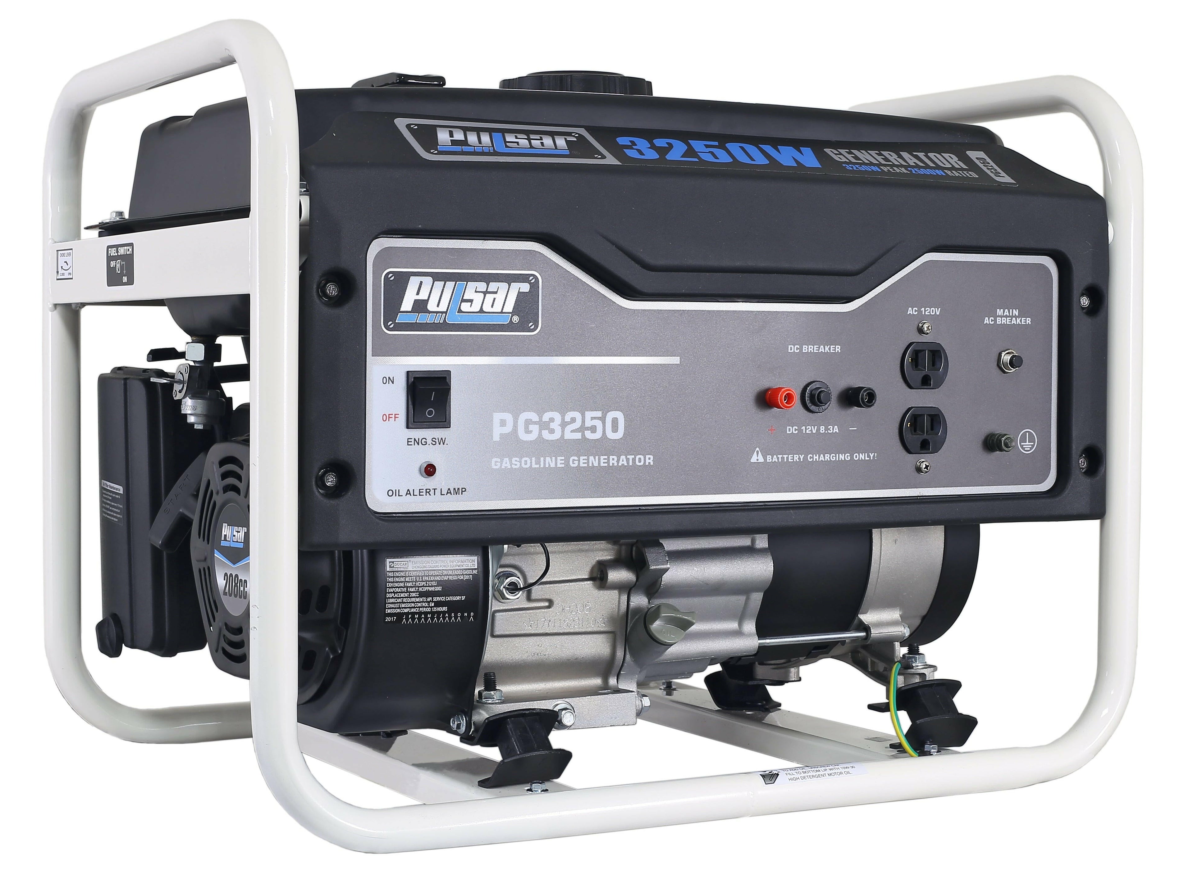Pulsar 3250W Gas Powered Generator