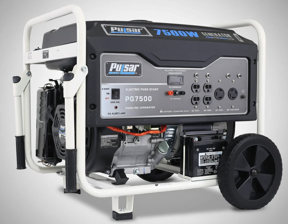 Pulsar 7500W Gas Powered Generator